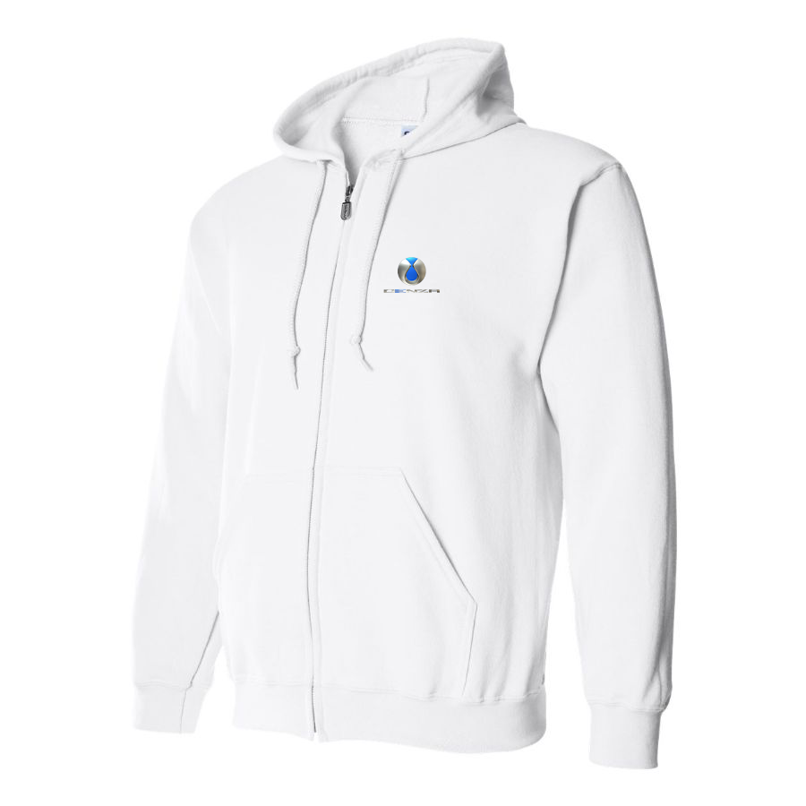 Men's Denza Logo Zipper Hoodie