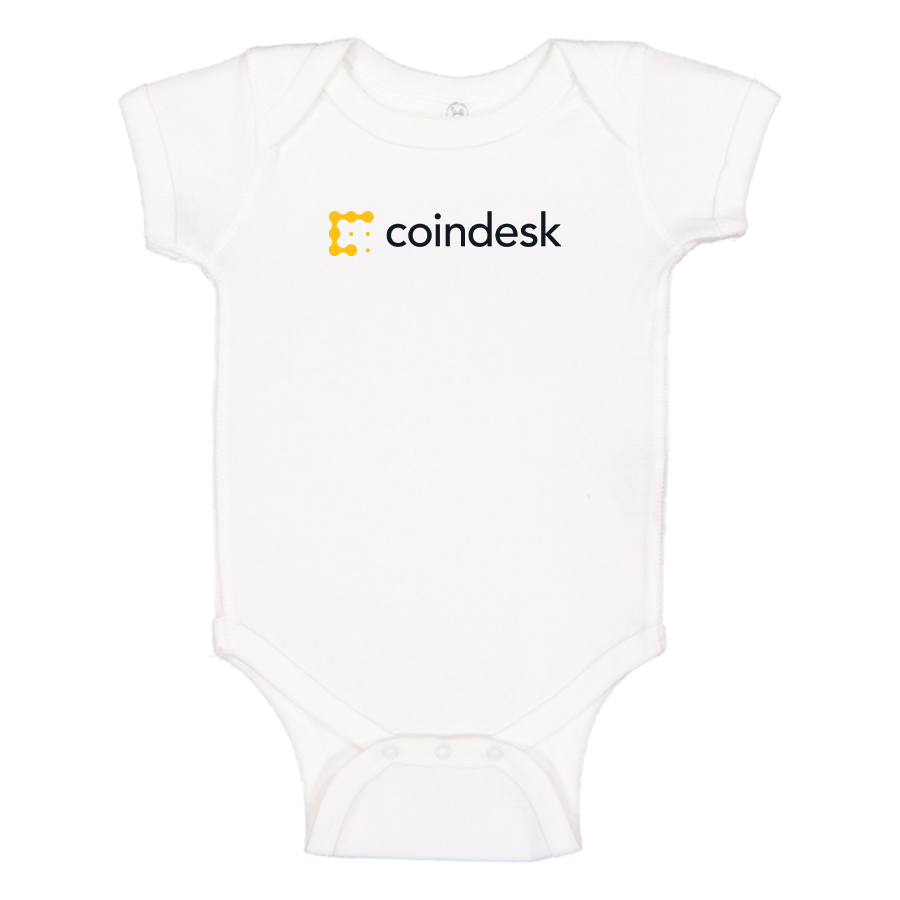 CoinDesk Logo Baby Onesie Romper