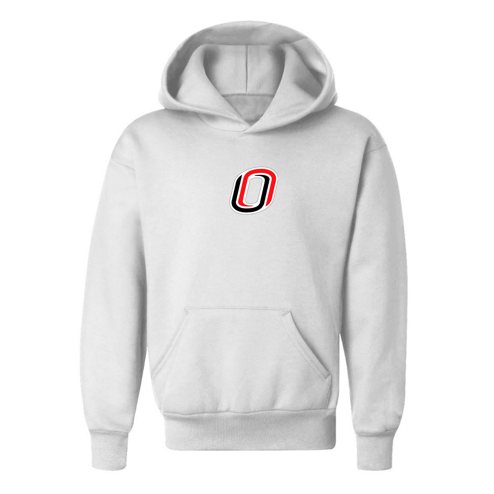 Youth Nebraska Omaha Mavericks Logo Pullover Hoodie
