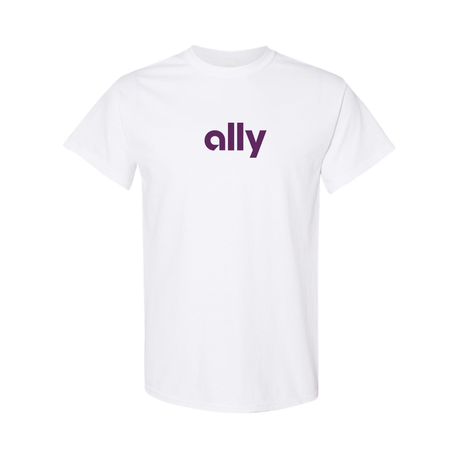 Men's Ally Financial Logo Cotton T-Shirt