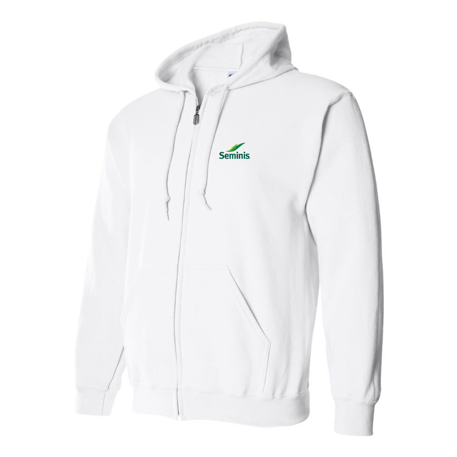 Men's Seminis Logo  Zipper Hoodie