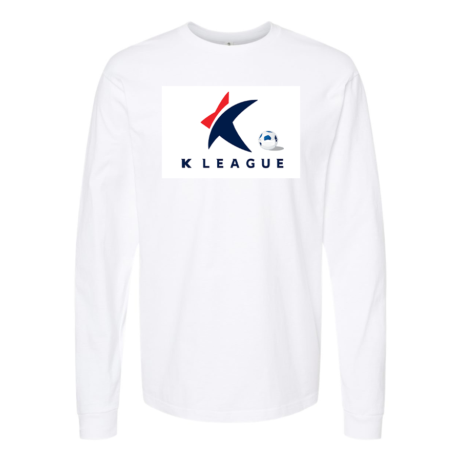 Men's K League Logo Cotton Long Sleeve T-Shirt