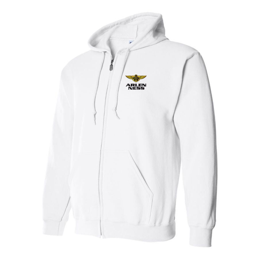 Men's Arlen Ness Logo Zipper Hoodie
