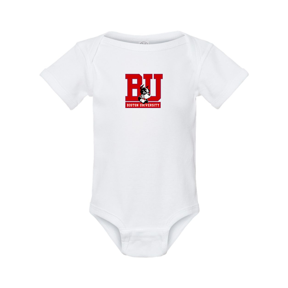 Boston University Terriers Rabbit Skins Infant Baby Rib Bodysuit