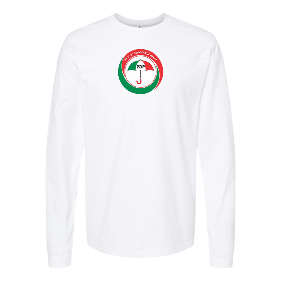 Men's  PDP Logo  Cotton Long Sleeve T-Shirt
