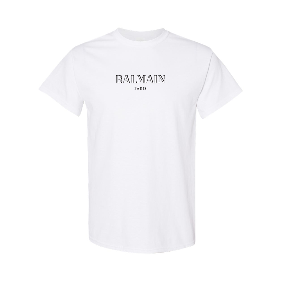 Men's Balmain Logo Cotton T-Shirt