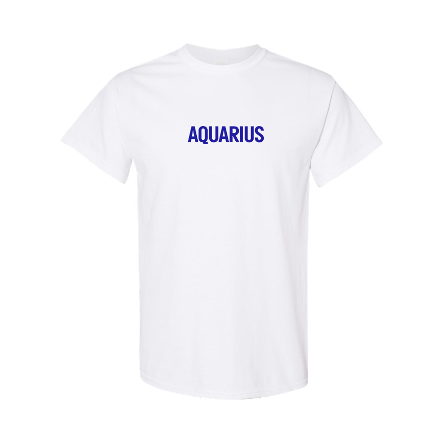 Men's Aquarius Logo Cotton T-Shirt