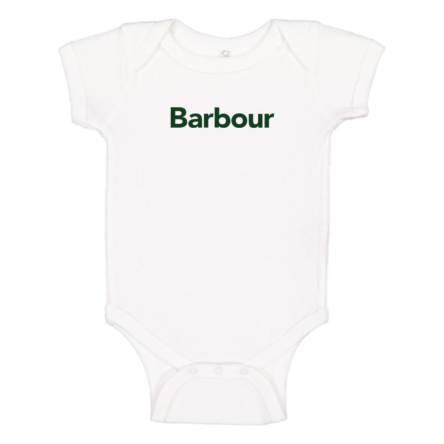 Barbour Logo Baby Onesie Romper