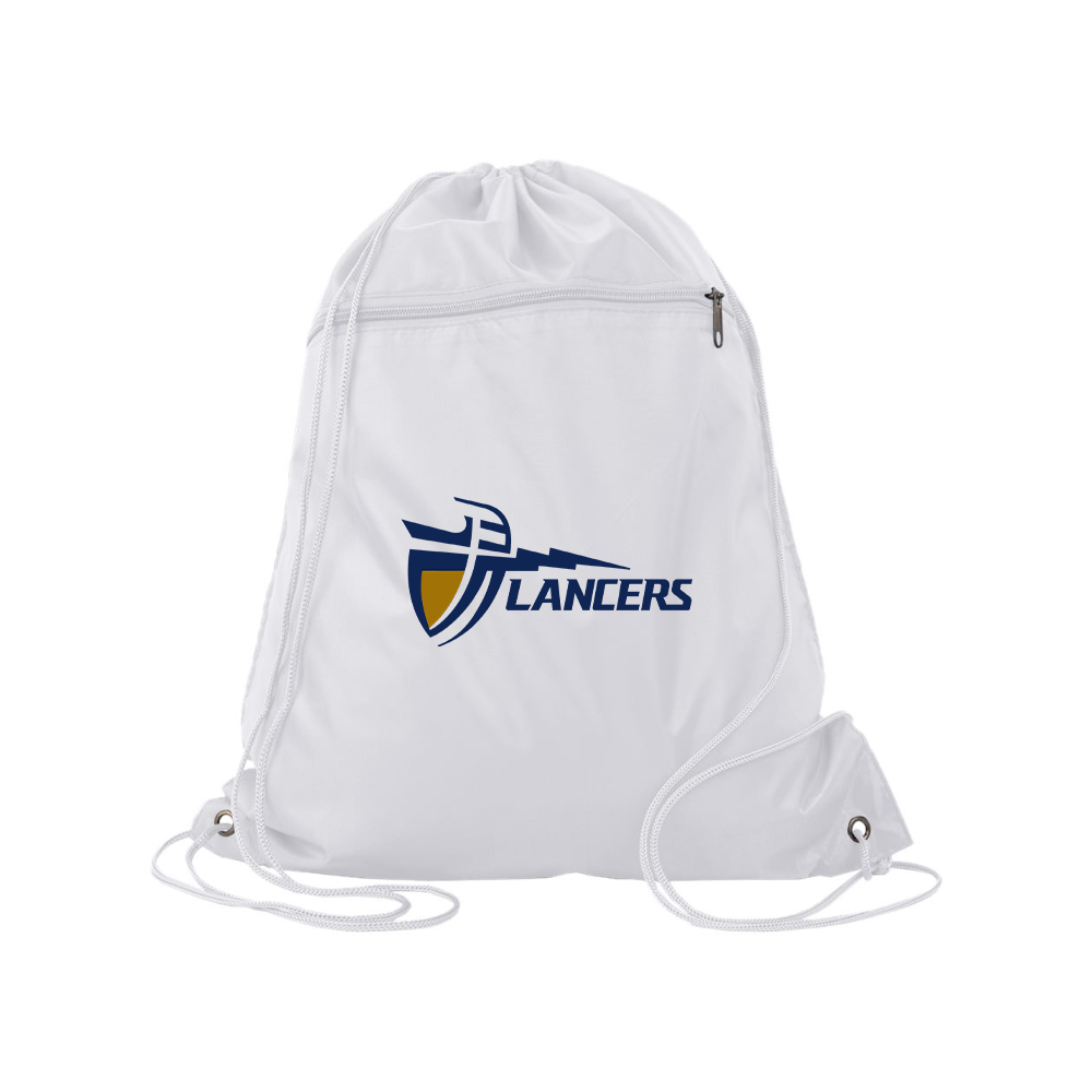 Bucknell Bison Q-Tees - Polyester Cinchpack