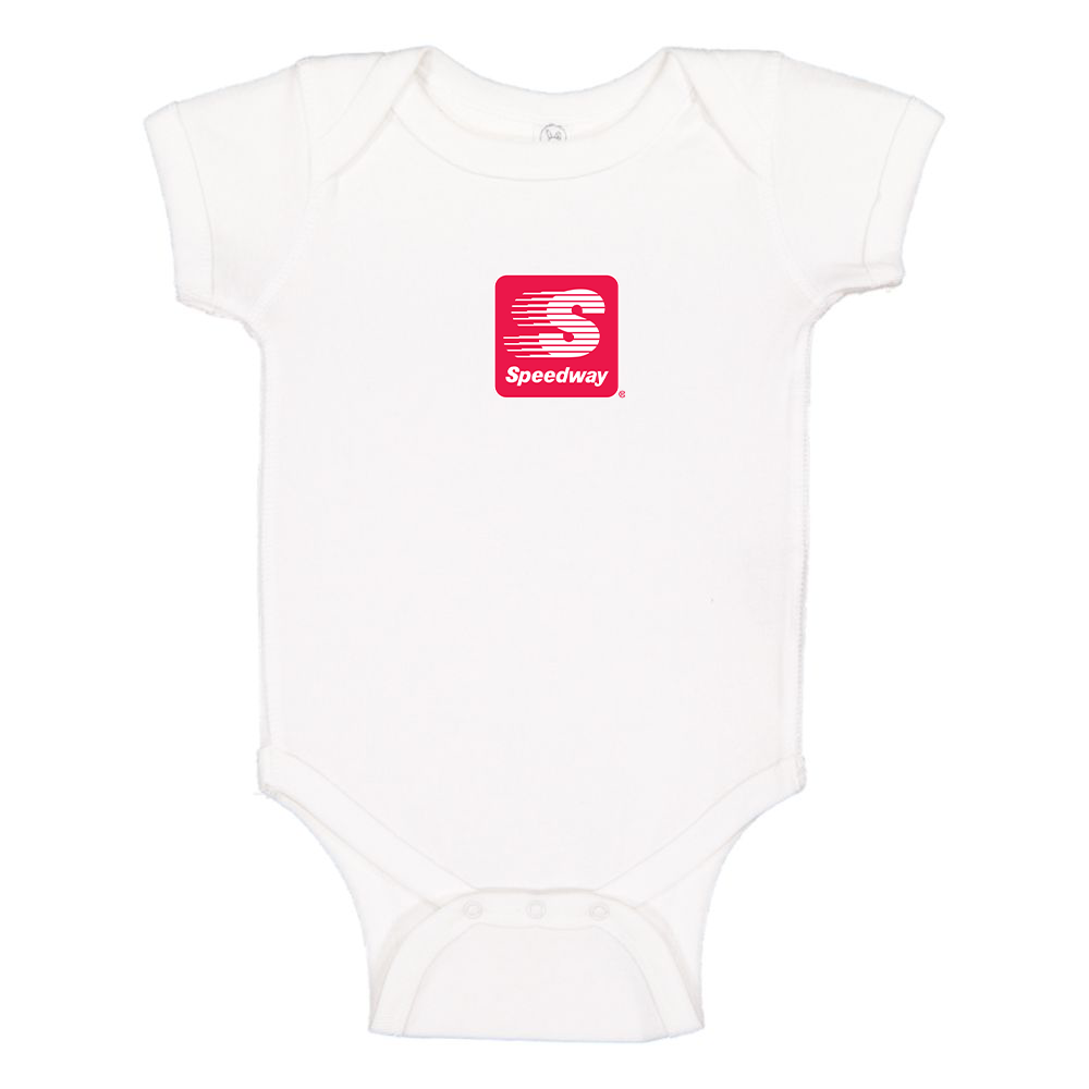 Speedway Gas Station  Logo Baby Onesie Romper