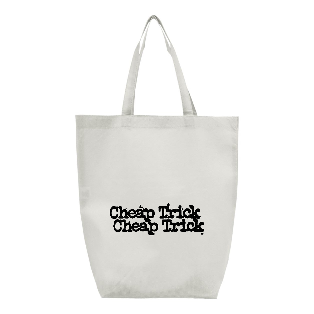 Cheap Trick  Q-Tees Non-Woven Gusset Bottom Tote