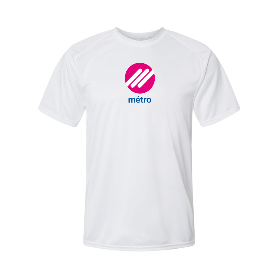 Men's Lausanne Métro Logo  Performance T-Shirt