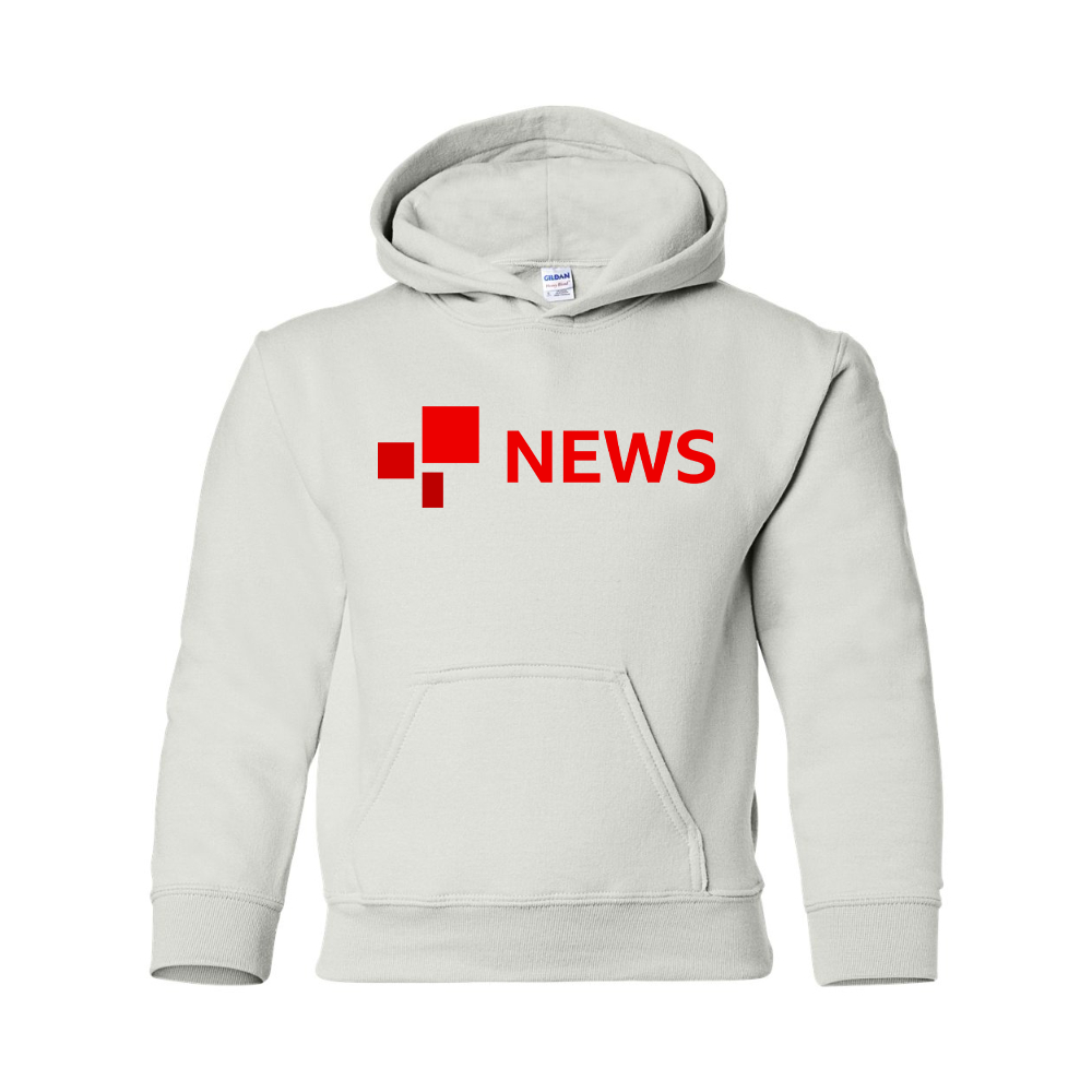 Youth  BBC News  Gildan Heavy Blend  Hooded Sweatshirt