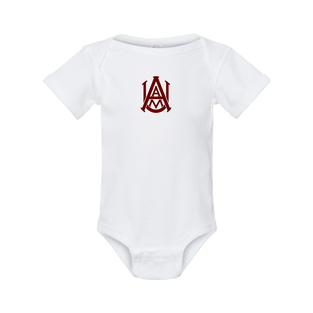 Alabama AM Bulldogs Rabbit Skins Infant Baby Rib Bodysuit