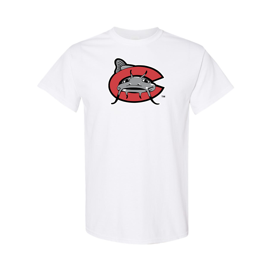 Men's Carolina Mudcats Logo Cotton T-Shirt