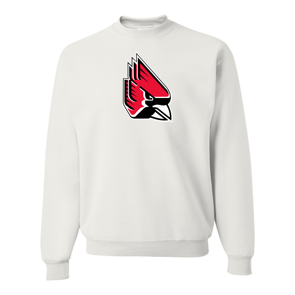 Men's   Ball State Cardinals JERZEES NuBlend Crewneck Sweatshirt