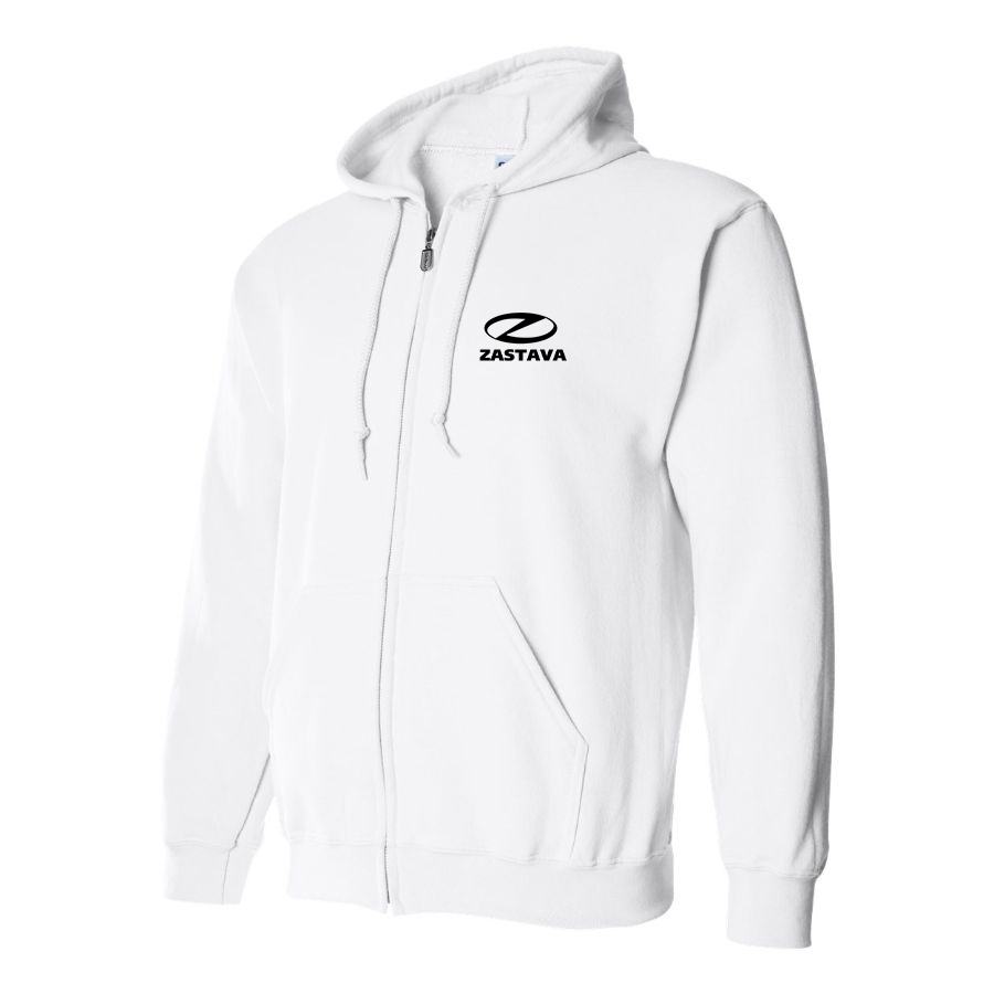 Men's Zastava Logo Zipper Hoodie