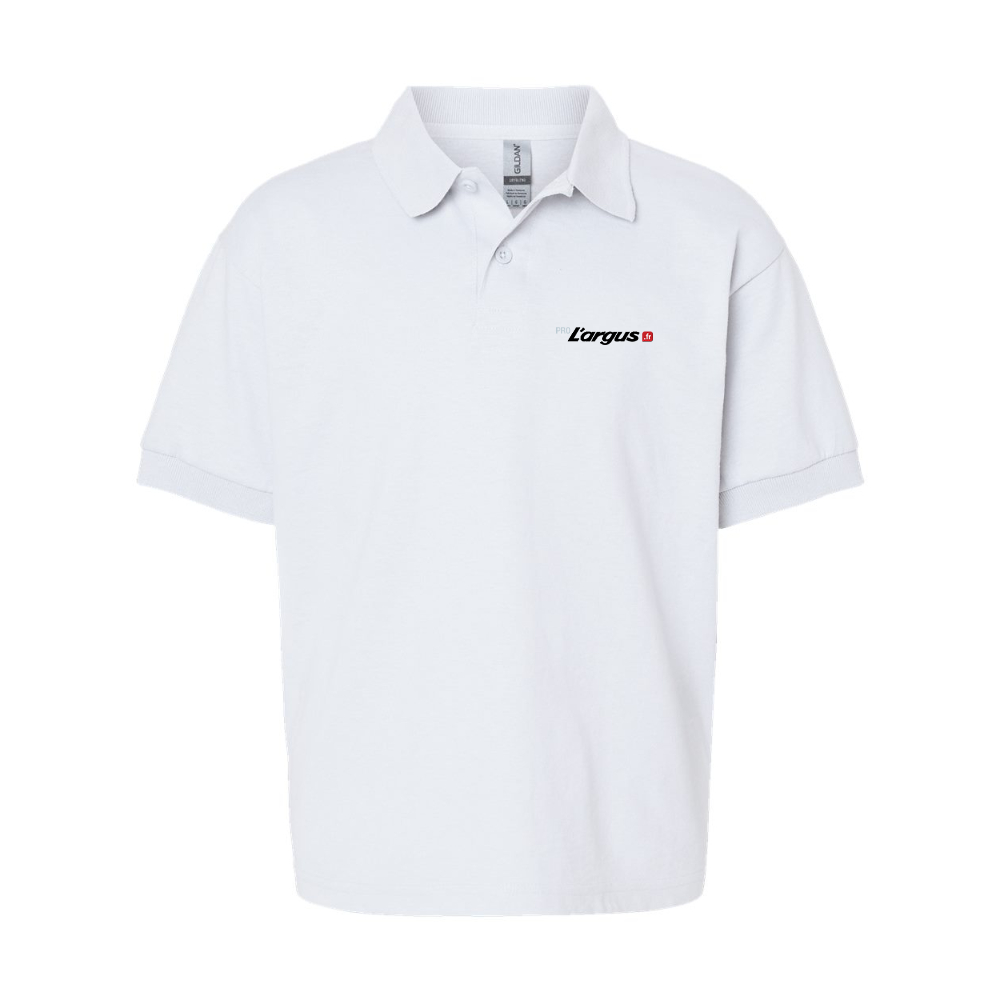 Youth Pro Largus  Gildan Dry Blend Jersey Polo