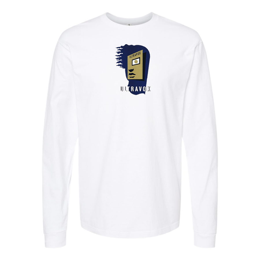 Men's Ultravox Logo  Cotton Long Sleeve T-Shirt
