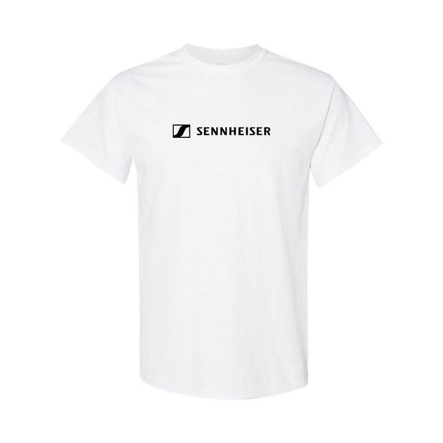 Men's Sennheiser Logo  Cotton T-Shirt