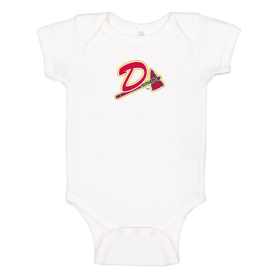 Danville Braves Logo Baby Onesie Romper