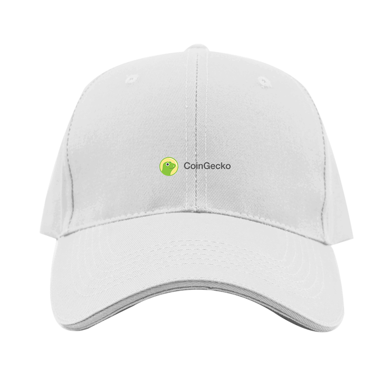 CoinGecko  Logo  Dad Baseball Cap Hat