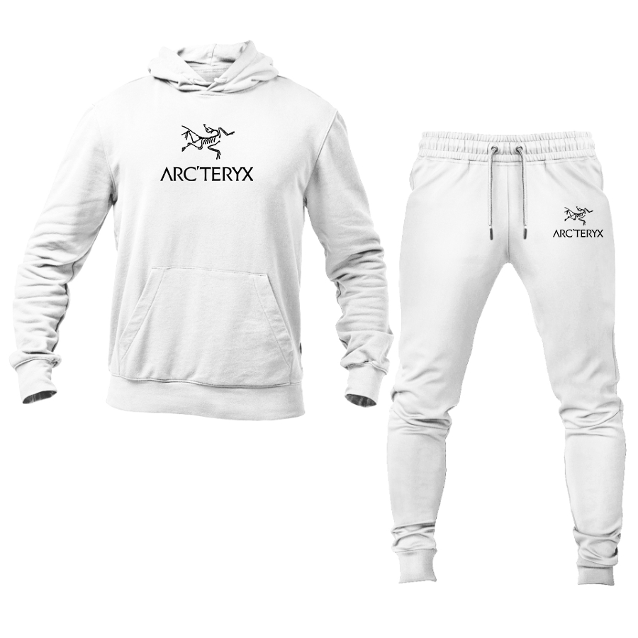 Men's Arcteryx Logo Hoodie Joggers Set