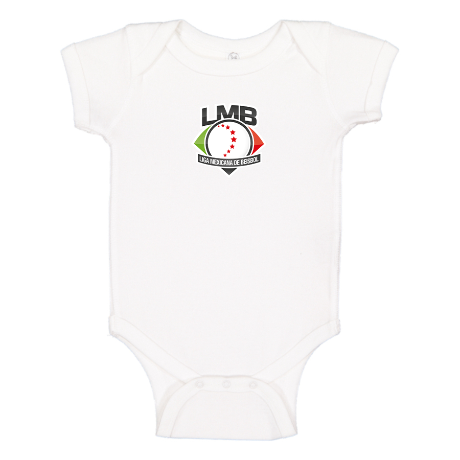 Liga Mexicana de Béisbol Logo Baby Onesie Romper