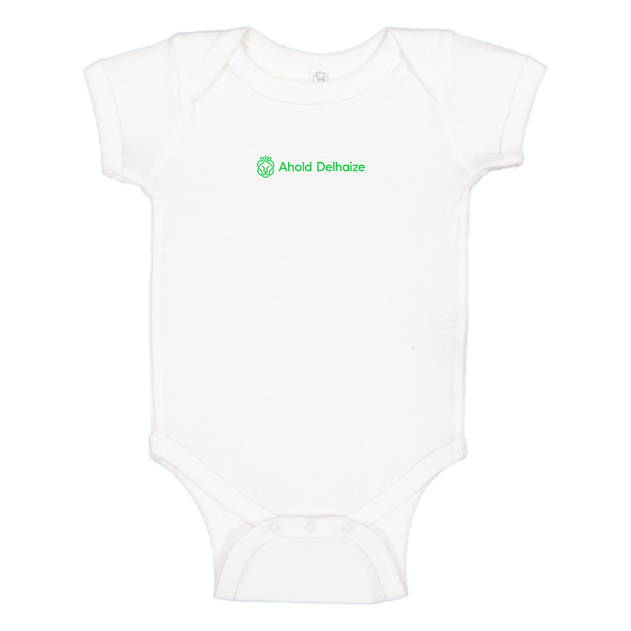 Ahold Delhaize Vertical Logo  Baby Onesie Romper