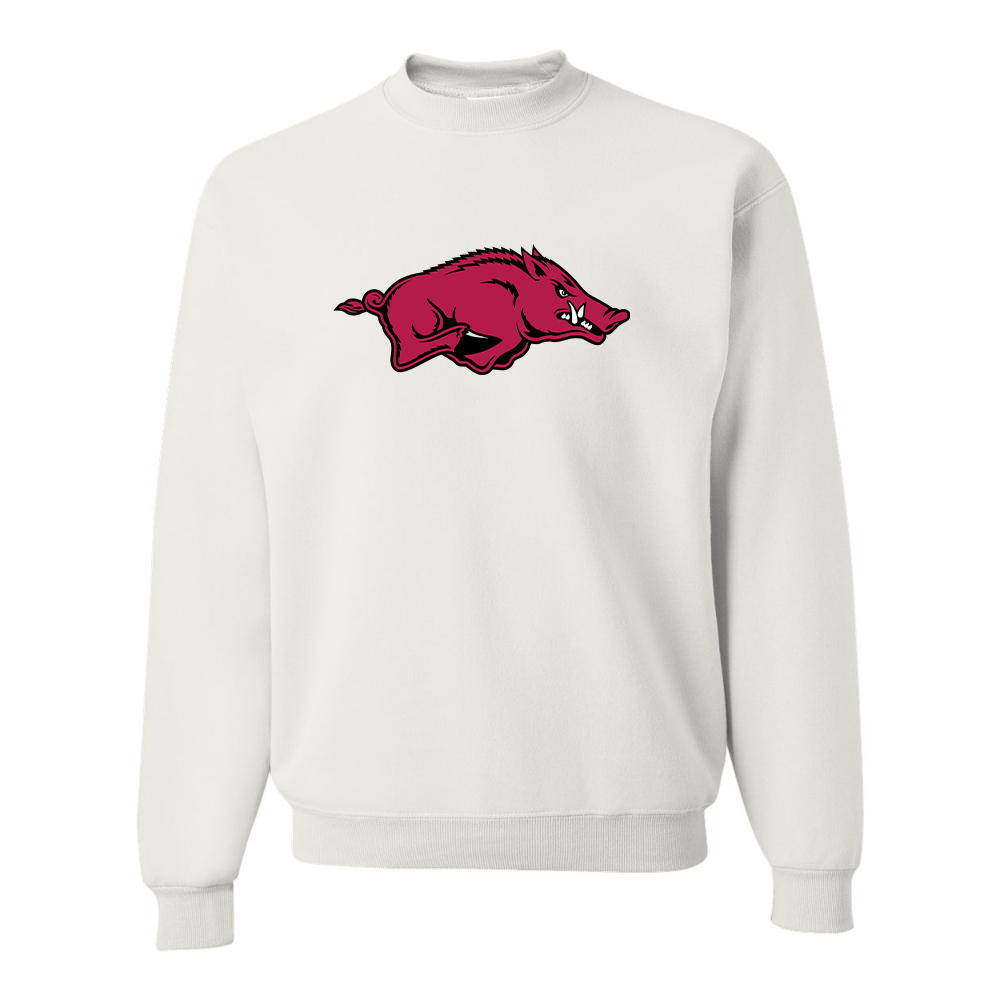 Men's Arkansas Razorbacks JERZEES NuBlend Crewneck Sweatshirt