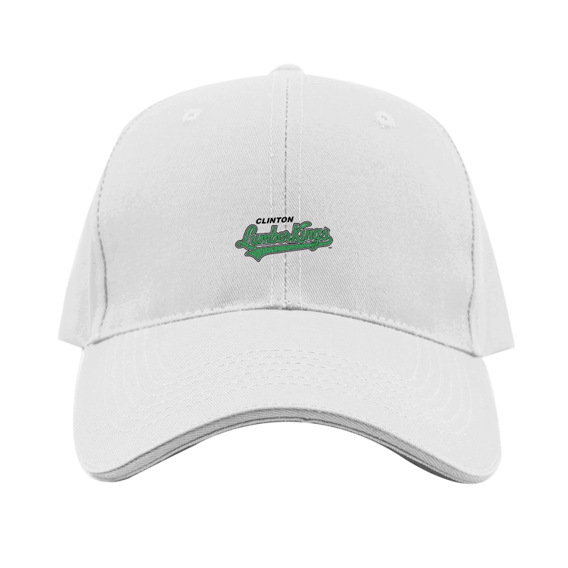 Clinton LumberKings  Logo  Dad Baseball Cap Hat