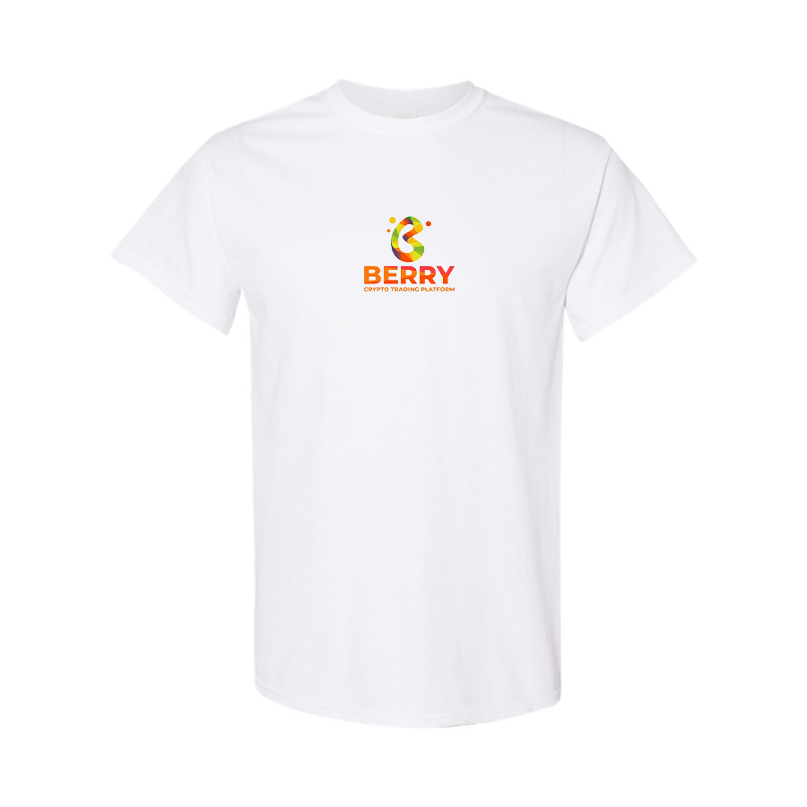 Men's Berry Logo Cotton T-Shirt