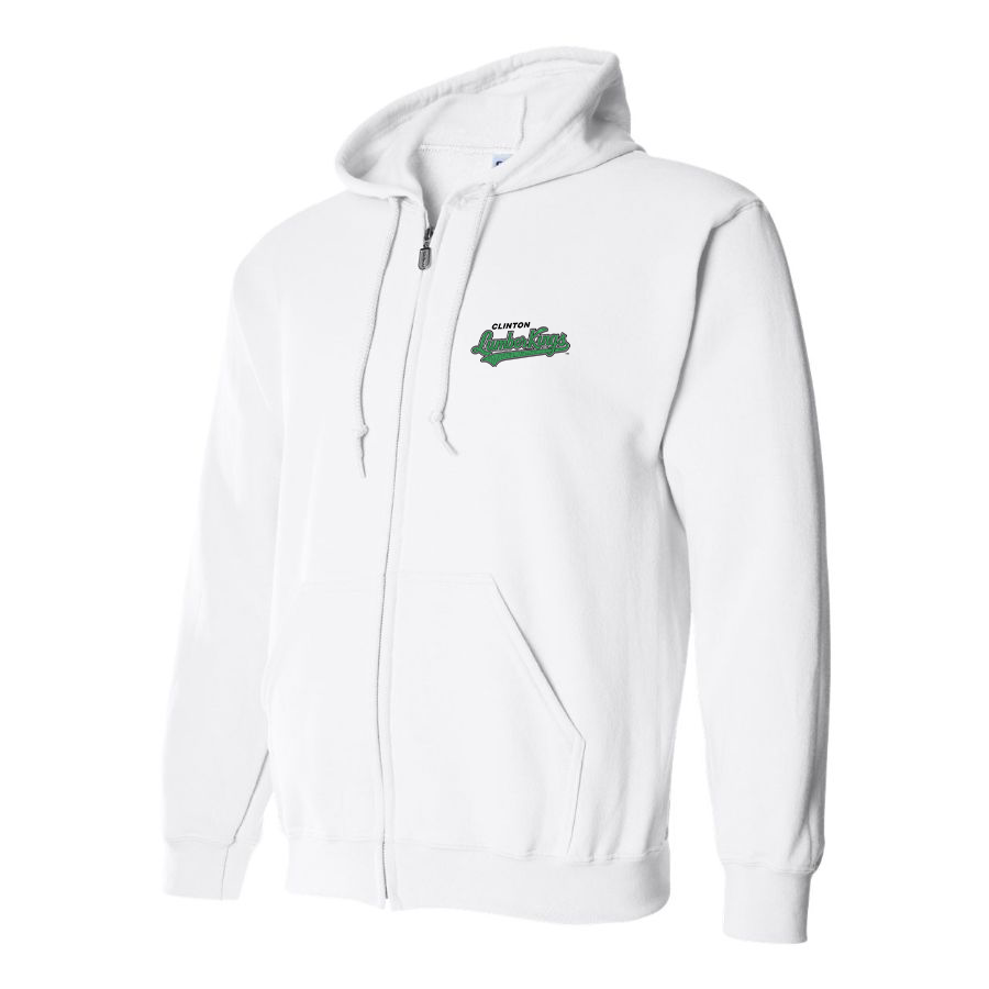 Men's Clinton LumberKings  Logo Zipper Hoodie