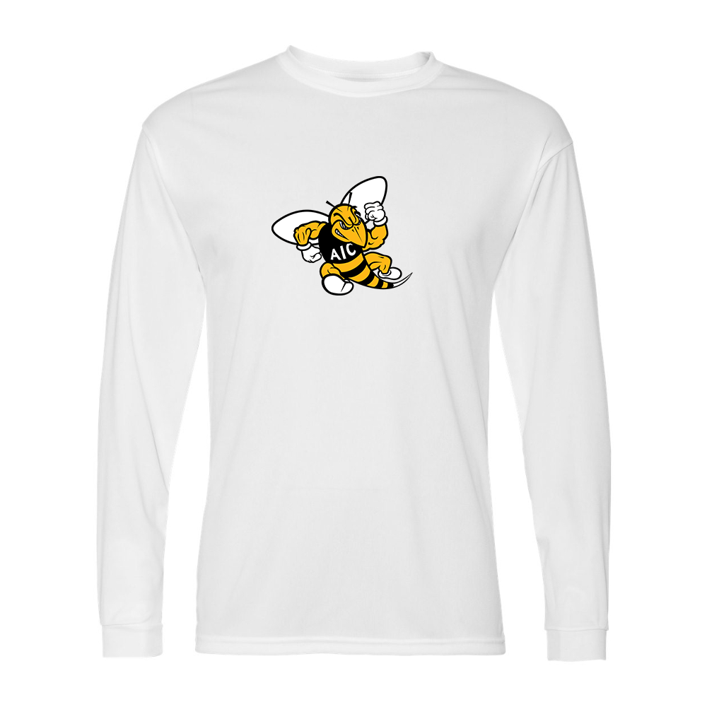 Men's AIC Yellow Jackets  Performance Long Sleeve T-Shirt