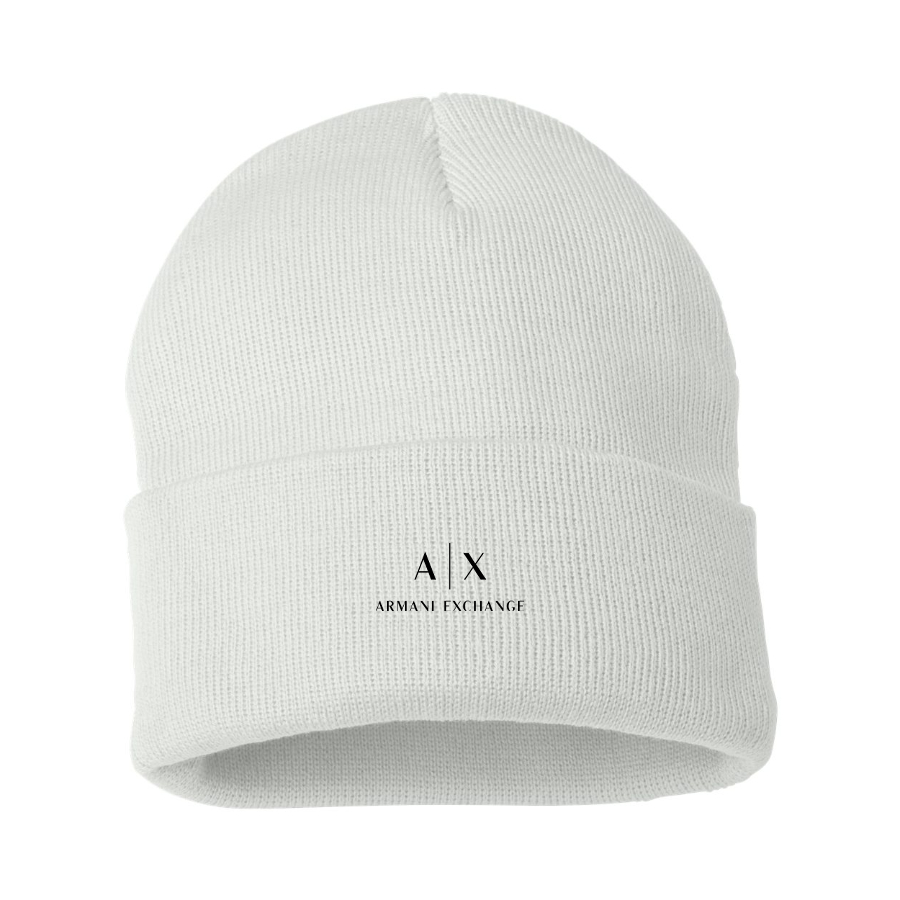 Armani Exchange Logo Beanie Hat