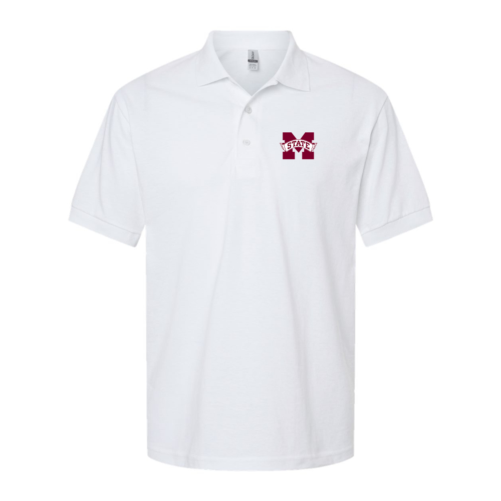 Men's Mississippi State Bulldogs Logo Dry Blend Polo