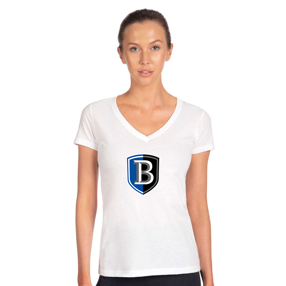 Women's  Bentley Falcons  Next Level V-Neck T-Shirt
