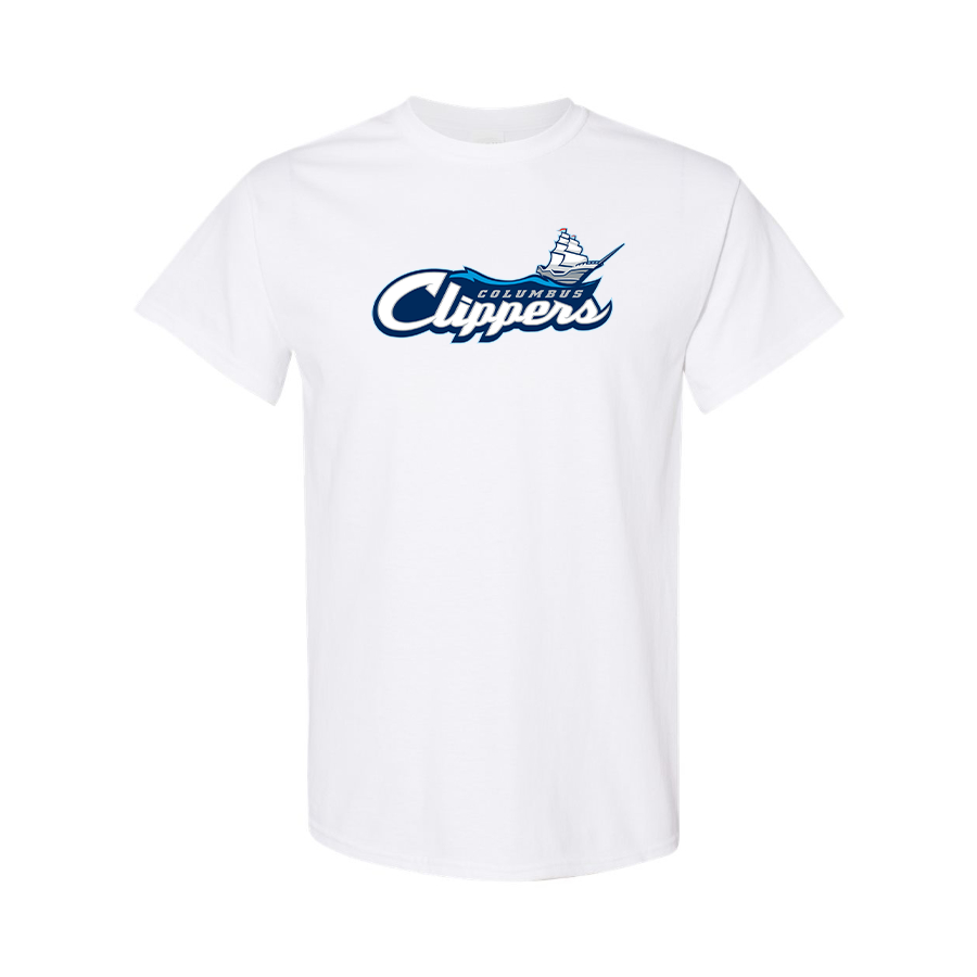 Men's Columbus Clippers Logo Cotton T-Shirt