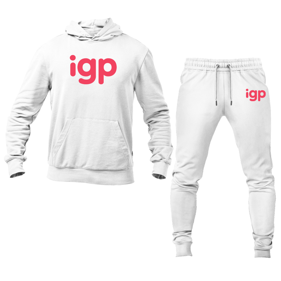 Men's Indian Gifts Portal  Logo Hoodie Joggers Set