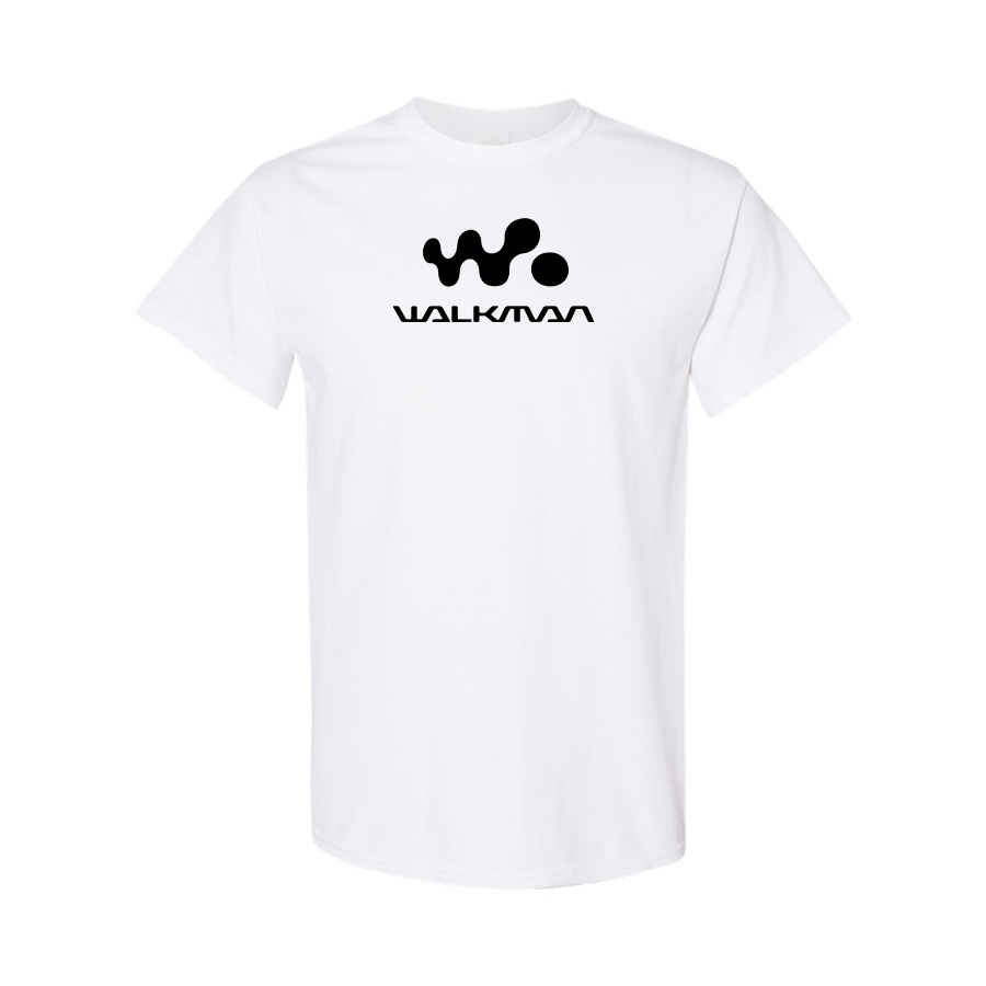 Men's Walkman  Logo Cotton T-Shirt