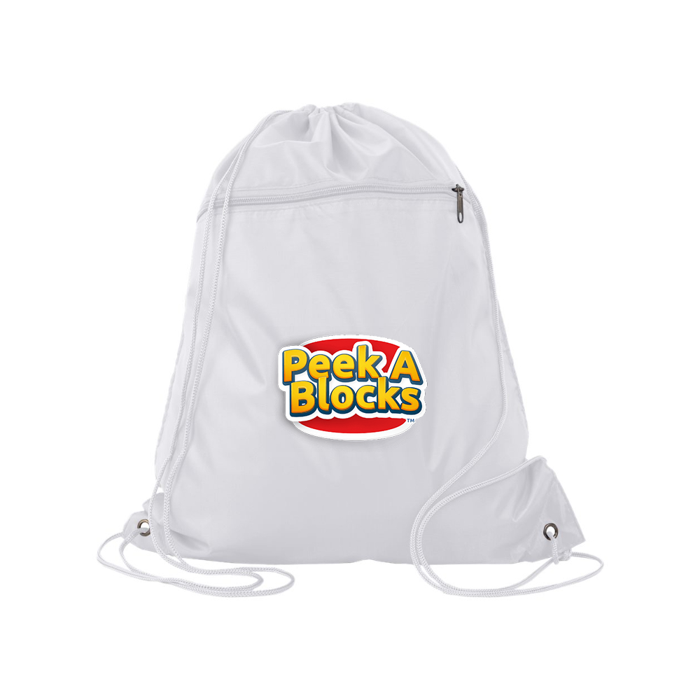 Peek A Blocks Q-Tees - Polyester Cinchpack