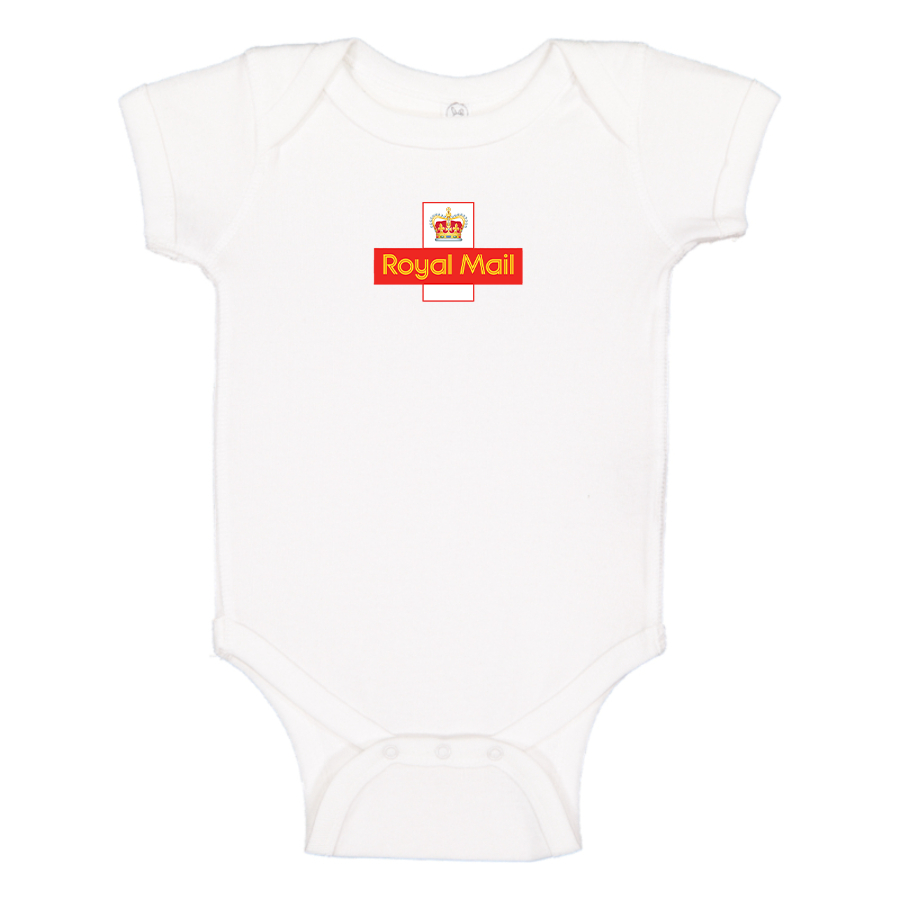 Royal Mail   Logo Baby Onesie Romper