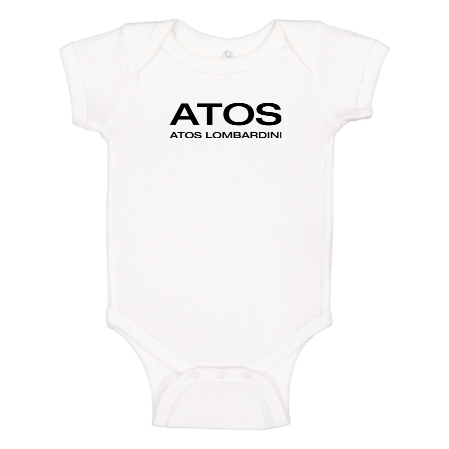 Atos Lombardini  Logo Baby Onesie Romper