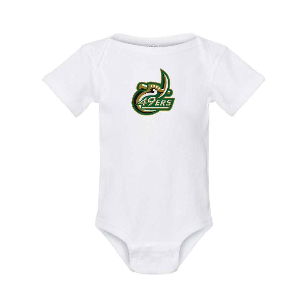 Charlotte 49ers Rabbit Skins Infant Baby Rib Bodysuit