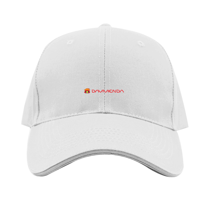 Davivienda Logo  Dad Baseball Cap Hat