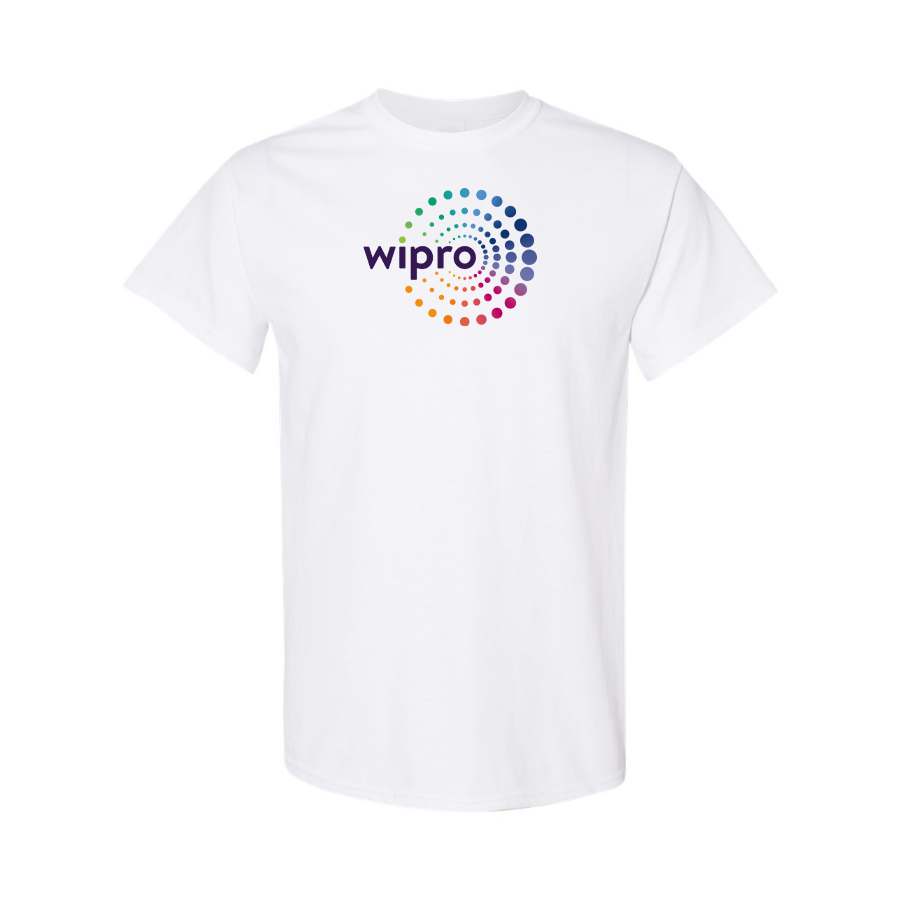 Men's Wipro Logo Cotton T-Shirt