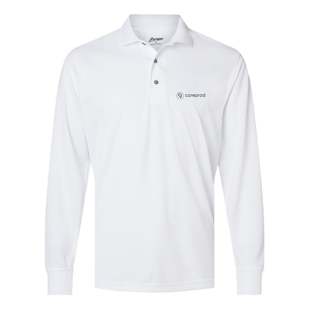 Men's  Careprod   Paragon Prescott Long Sleeve Polo