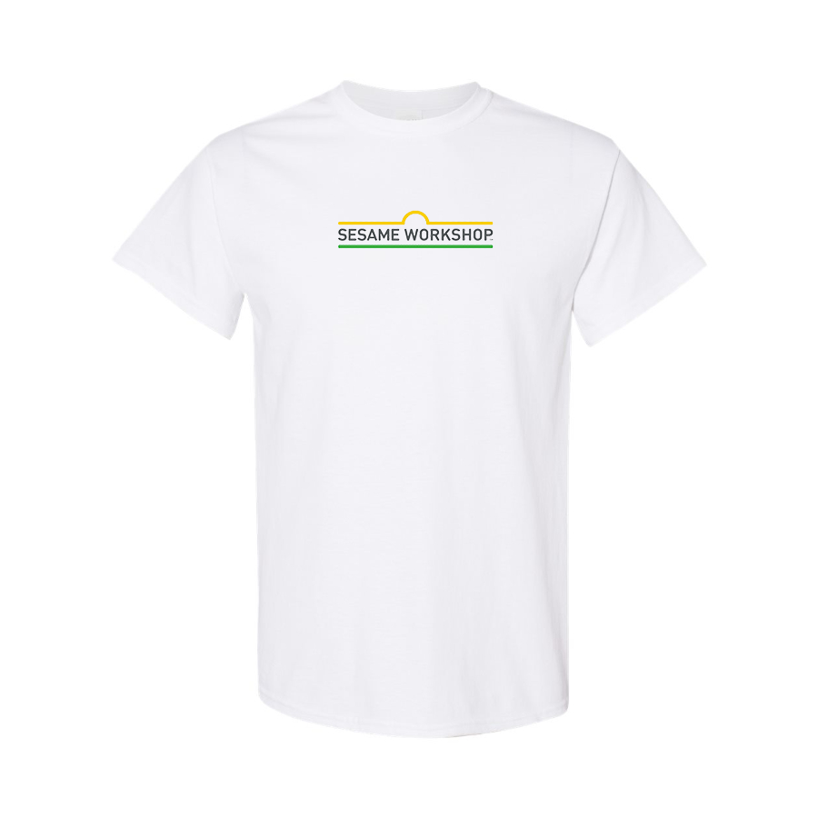 Men's Sesame Workshop Logo  Cotton T-Shirt