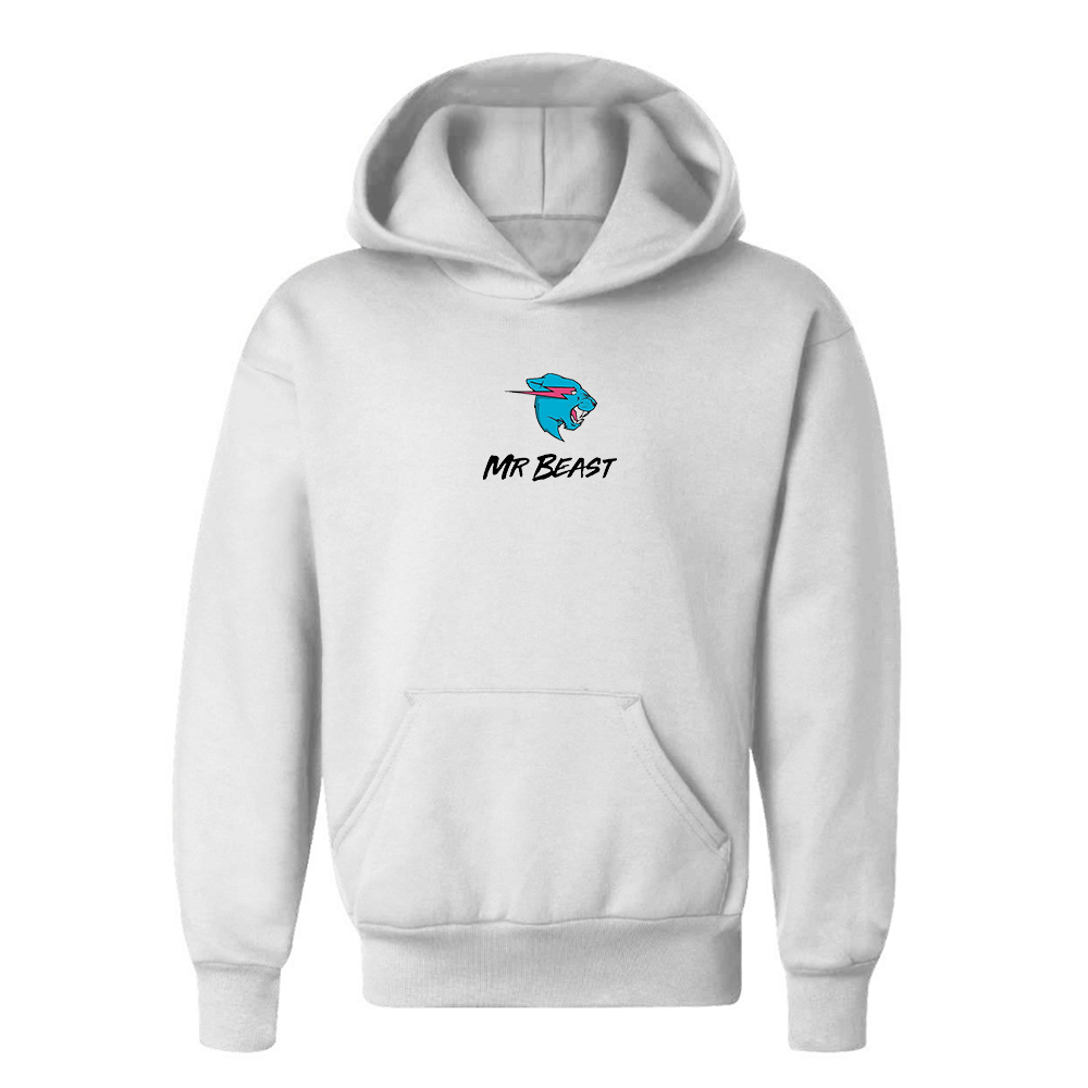 Youth Mr Beast Logo Pullover Hoodie