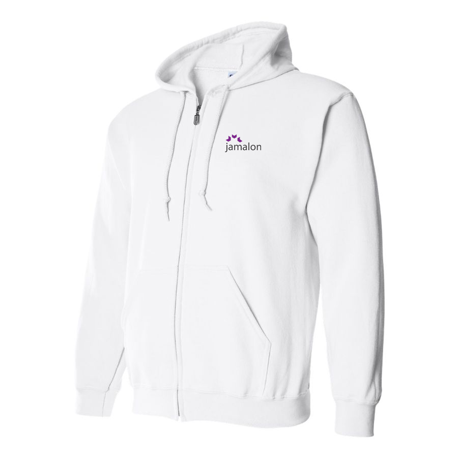 Men's Jamalon Logo Zipper Hoodie